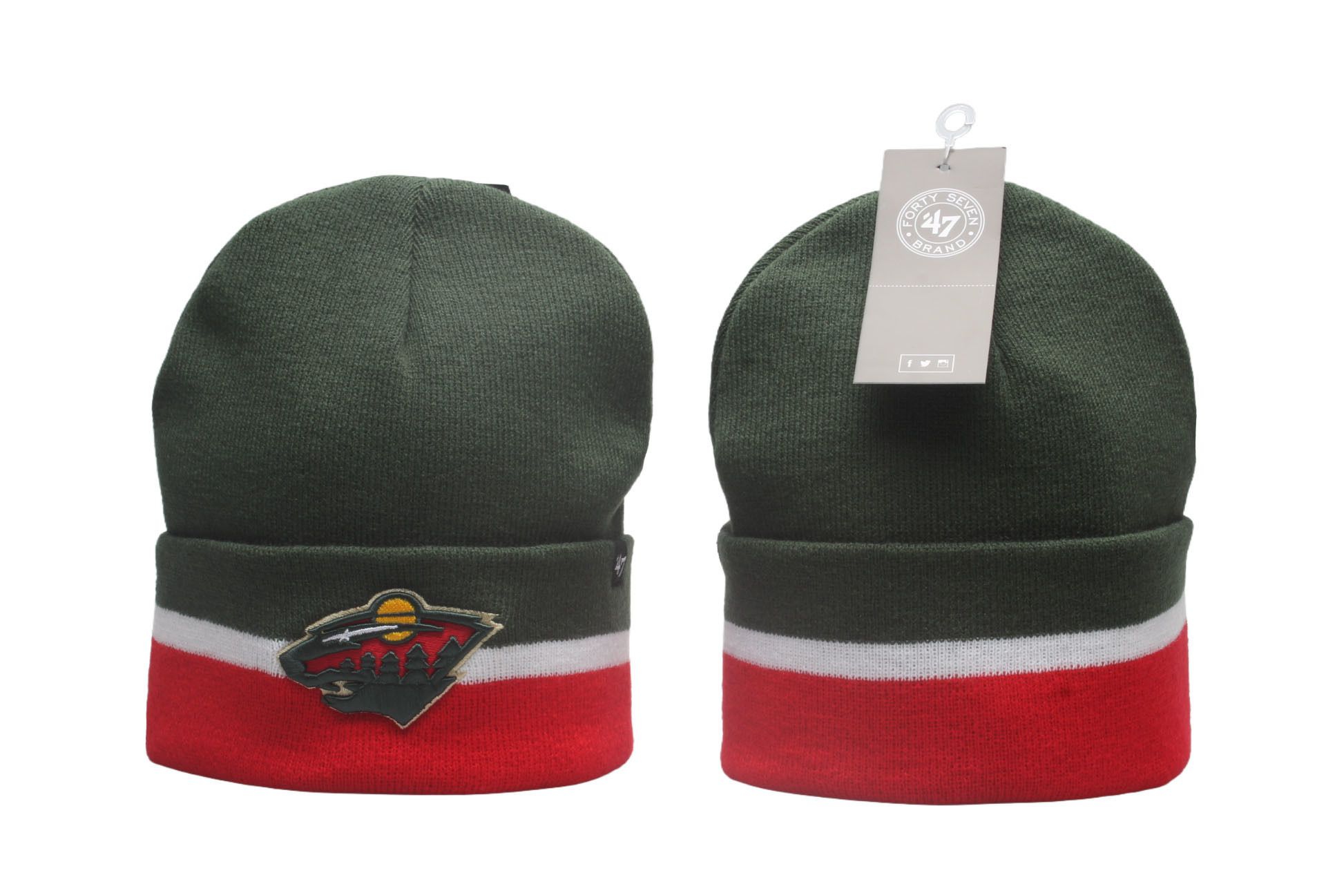 2025 NHL Minnesota Wild Hat beanie style 01